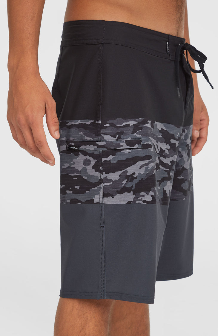 Boardshort Hyperfreak Heat Block 21 | Black Camo Heat Block