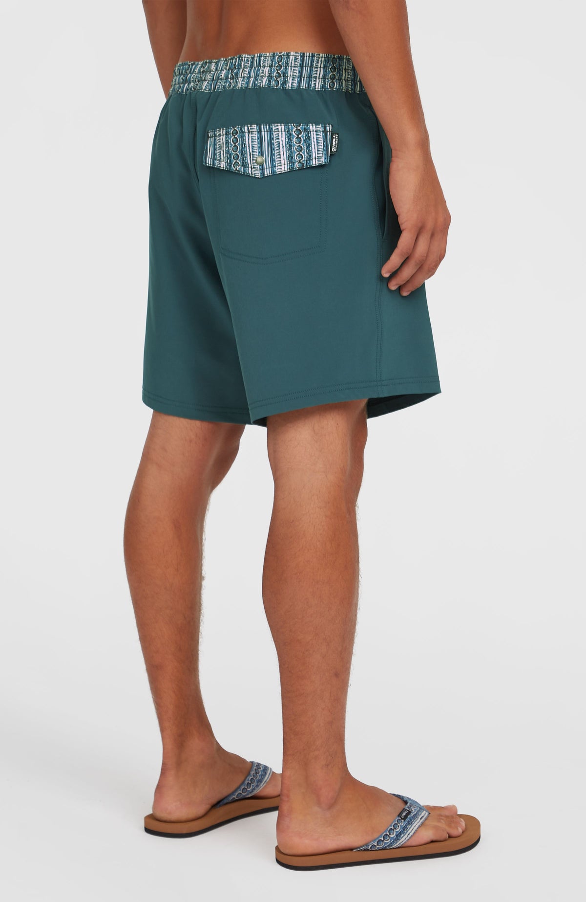 Short de bain Pocket Print 16 | Alma Steel