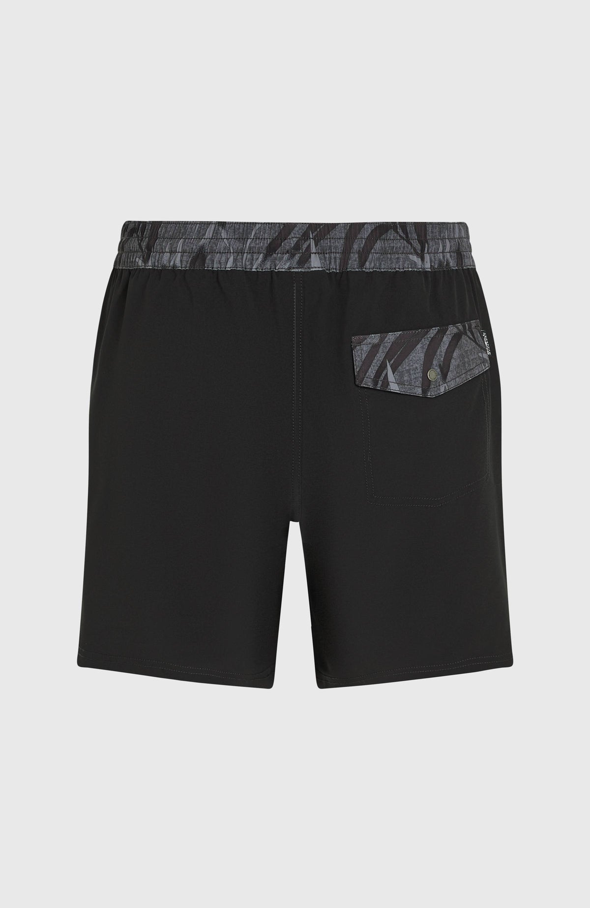 Short de bain Pocket Print 16 | Black Out