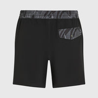 Short de bain Pocket Print 16 | Black Out