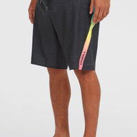 Boardshort Superfreak Mysto 20 | Black Multi Colour Panel