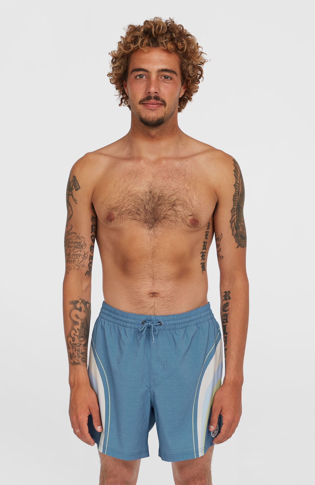 Short de bain O'Riginals Longboard 15 | Blue Originals Stripe