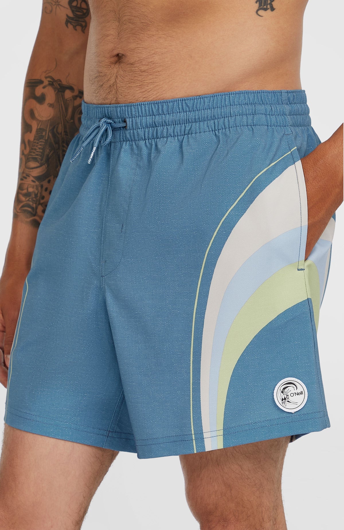 Short de bain O'Riginals Longboard 15 | Blue Originals Stripe