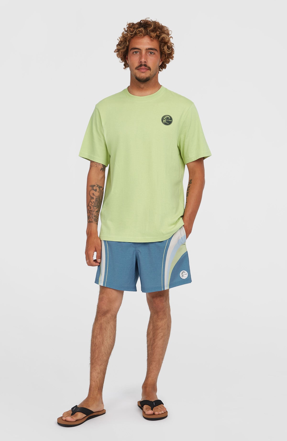 Short de bain O'Riginals Longboard 15 | Blue Originals Stripe