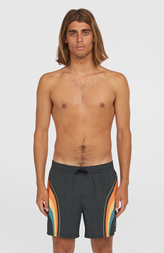 Short de bain O'Riginals Longboard 15 | Black Originals Stripe
