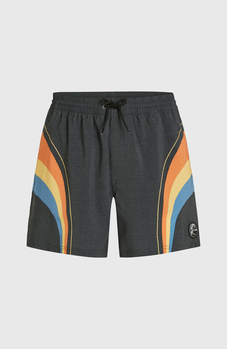 Short de bain O'Riginals Longboard 15 | Black Originals Stripe