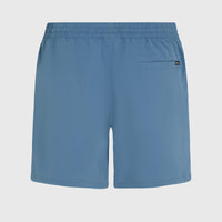 Short de bain Cali Block15'' | Blue Dipped Leaves