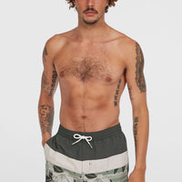 Short de bain Cali Block15'' | Green Dusty Flower