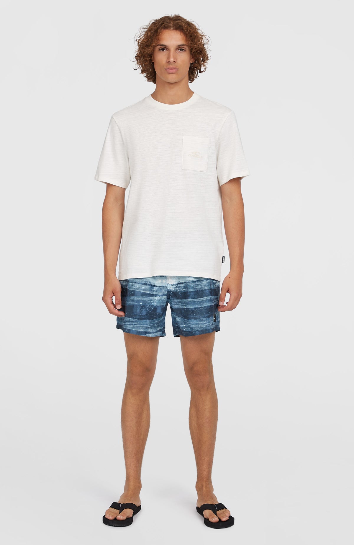 Short de bain Cali Gradient 15'' | Blue Melted Texture