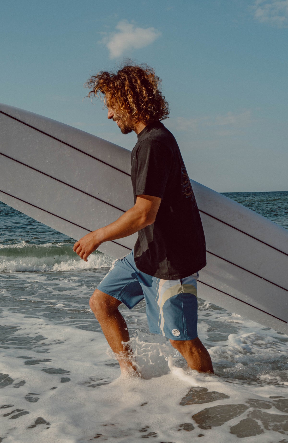 Boardshort O'Riginals Longboard 19 | Blue Originals Stripe
