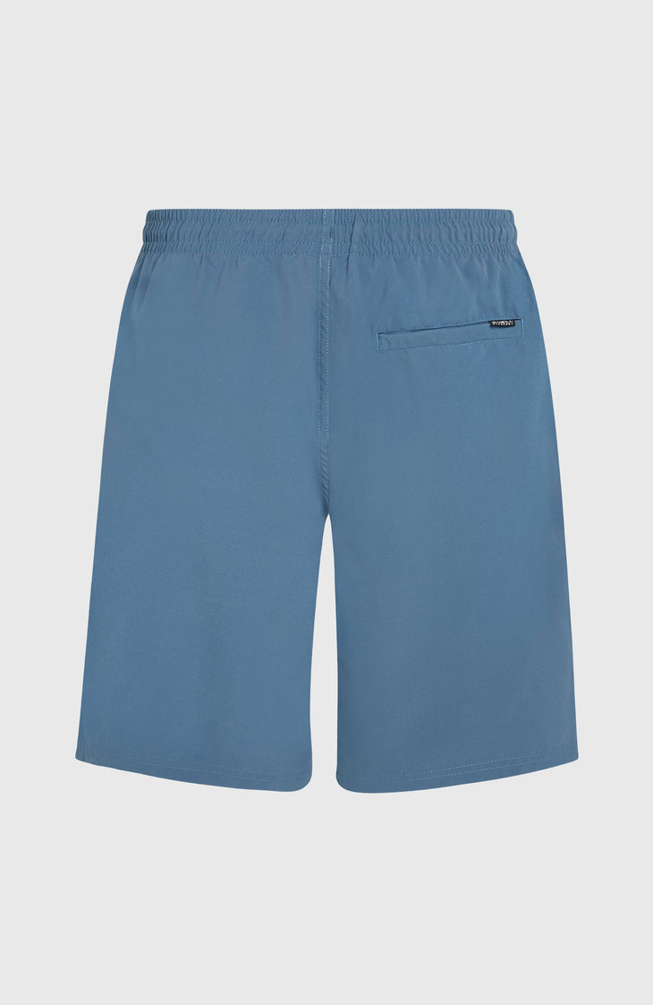 Short de bain Retro 19'' | Blue Melted Texture