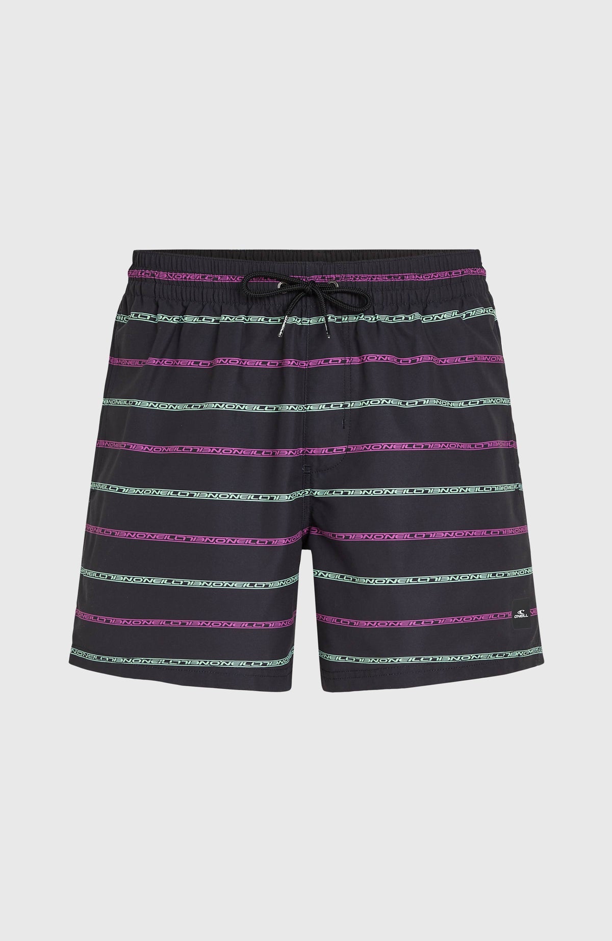 Short de bain Cali First 15'' | Black/Purple O'Neill Stripe