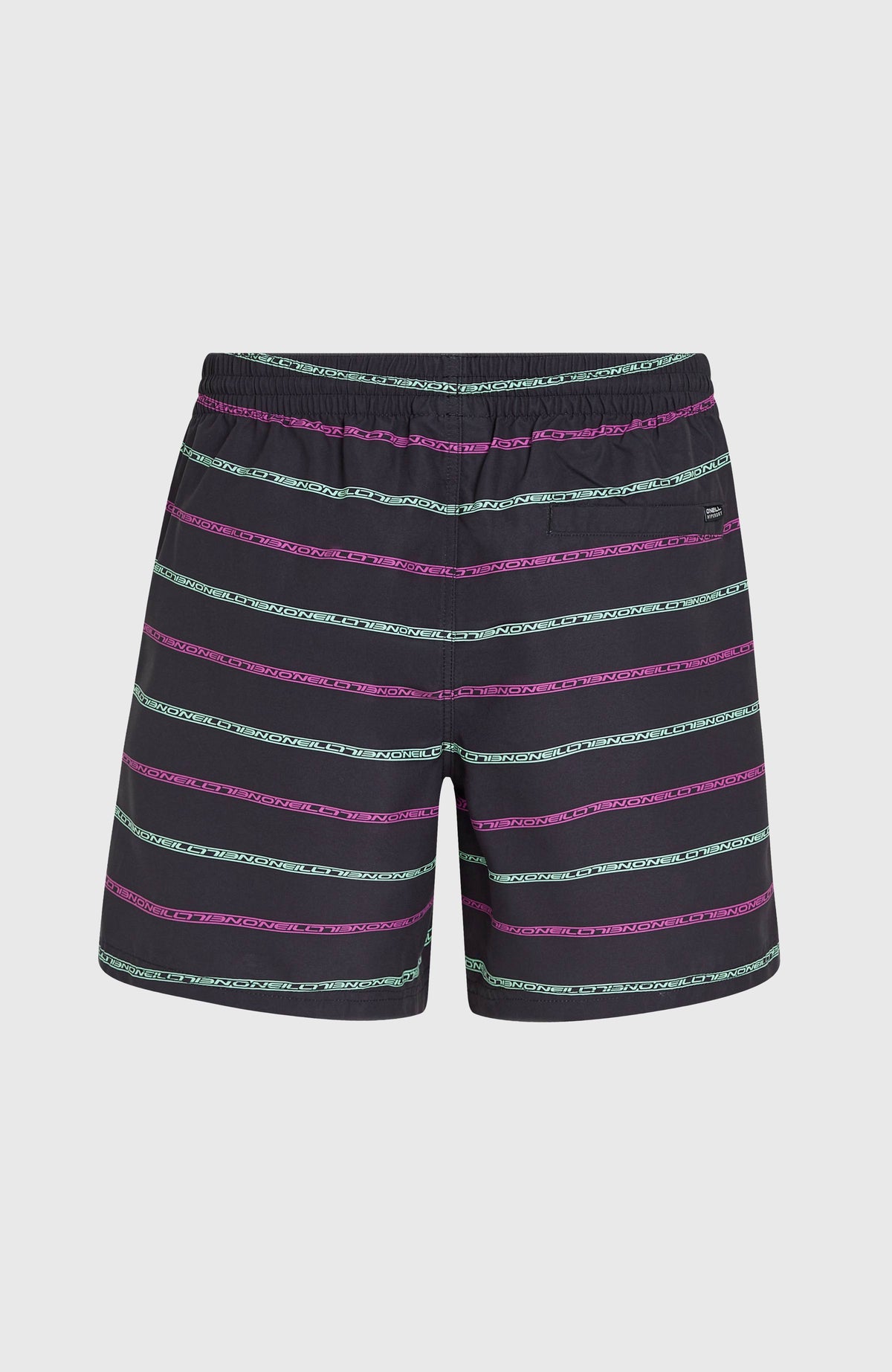 Short de bain Cali First 15'' | Black/Purple O'Neill Stripe