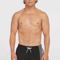 Short de bain Retro 14'' | Black Out Colour Block