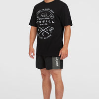 Short de bain Retro 14'' | Black Out Colour Block