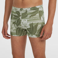 Boxer Essentials Floral | Green Tonal Dusty Flower