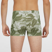 Boxer Essentials Floral | Green Tonal Dusty Flower