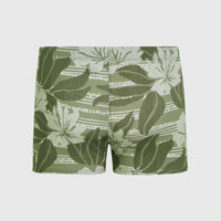 Boxer Essentials Floral | Green Tonal Dusty Flower