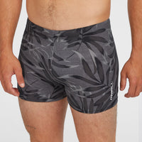 Boxer Essentials Floral | Black Dipped Leaves