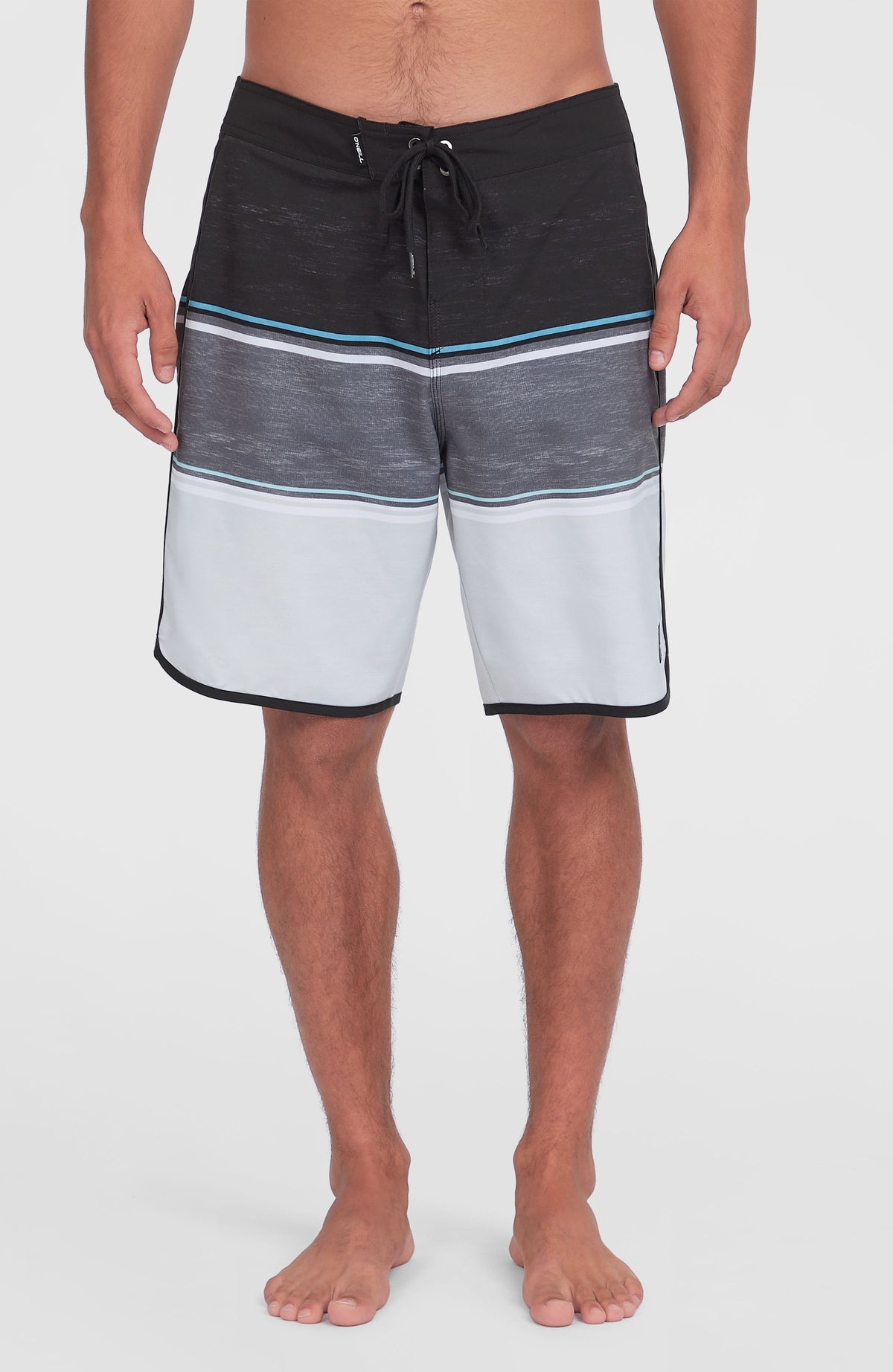 Boardshort Lennox Scallop 19 | Black Out Colour Block