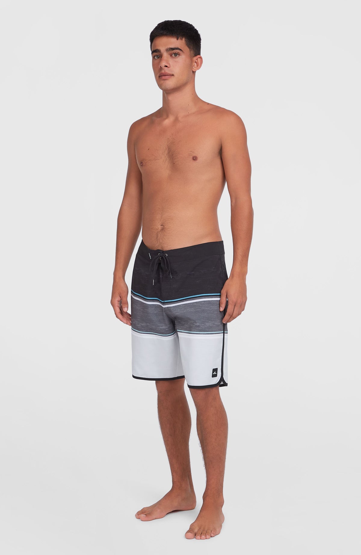 Boardshort Lennox Scallop 19 | Black Out Colour Block