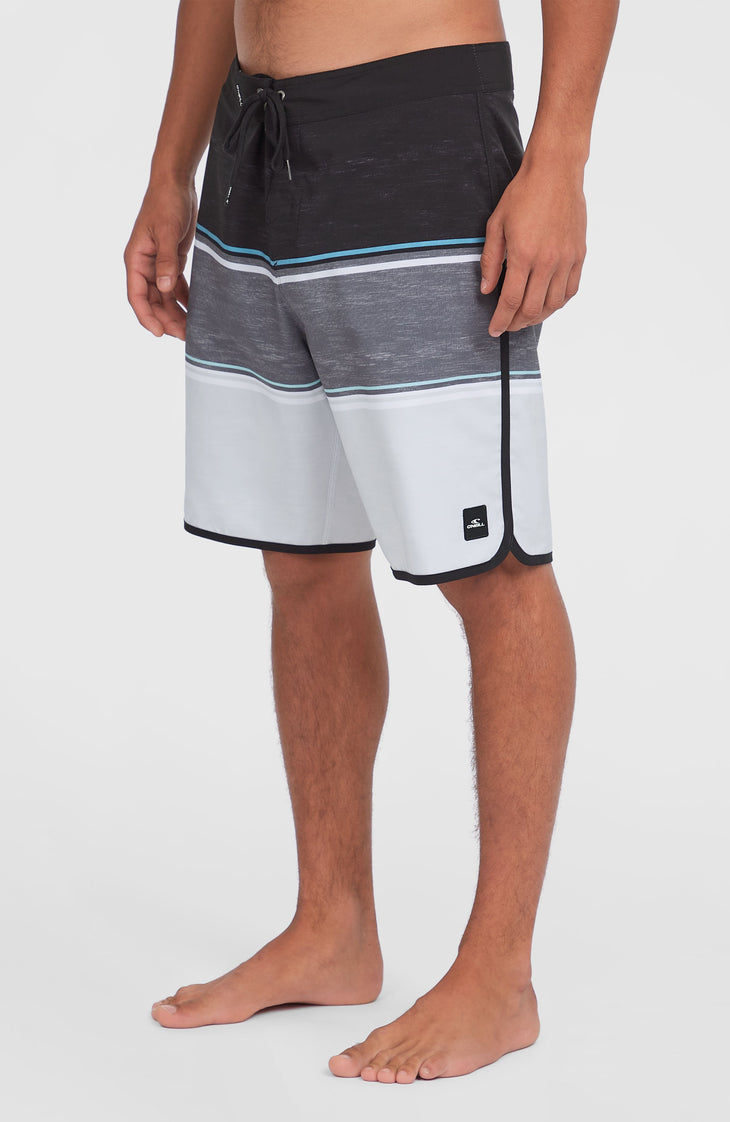 Boardshort Lennox Scallop 19 | Black Out Colour Block