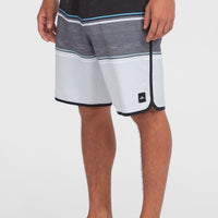 Boardshort Lennox Scallop 19 | Black Out Colour Block