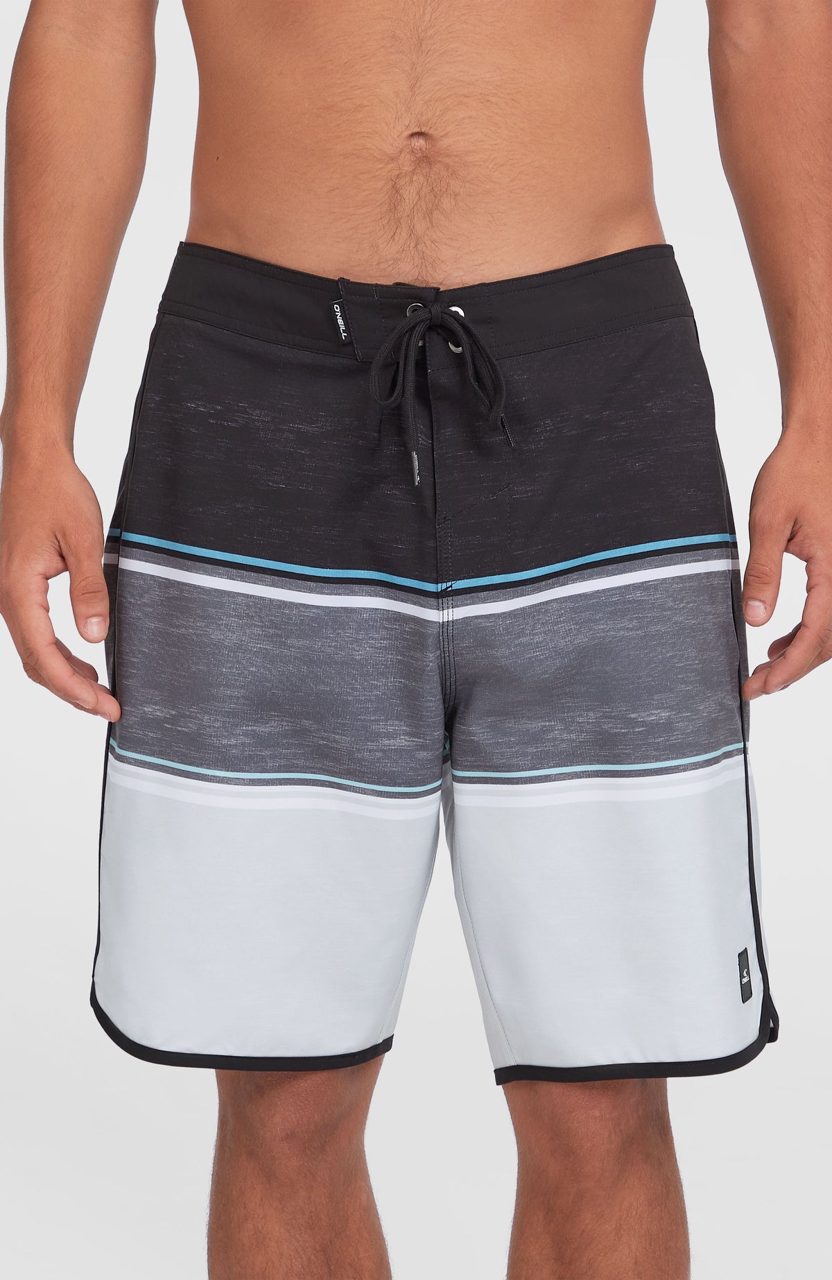 Boardshort Lennox Scallop 19 | Black Out Colour Block