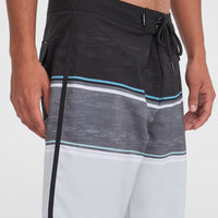 Boardshort Lennox Scallop 19 | Black Out Colour Block