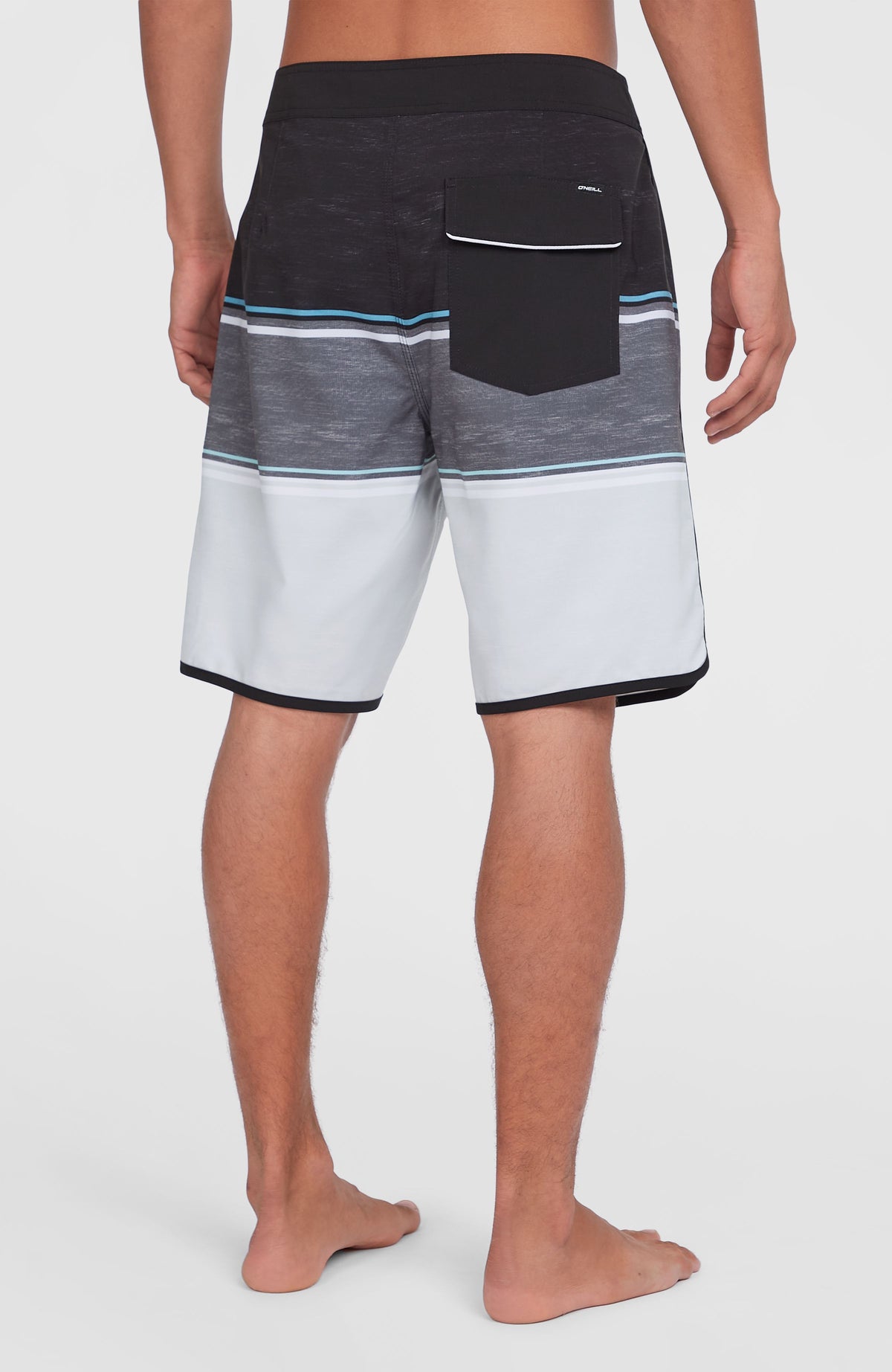 Boardshort Lennox Scallop 19 | Black Out Colour Block