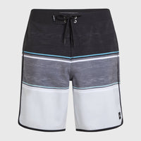 Boardshort Lennox Scallop 19 | Black Out Colour Block