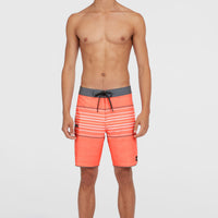 Boardshort Hyperfreak Heat Stripe Scallop 18 | Peach Echo Heat Stripe