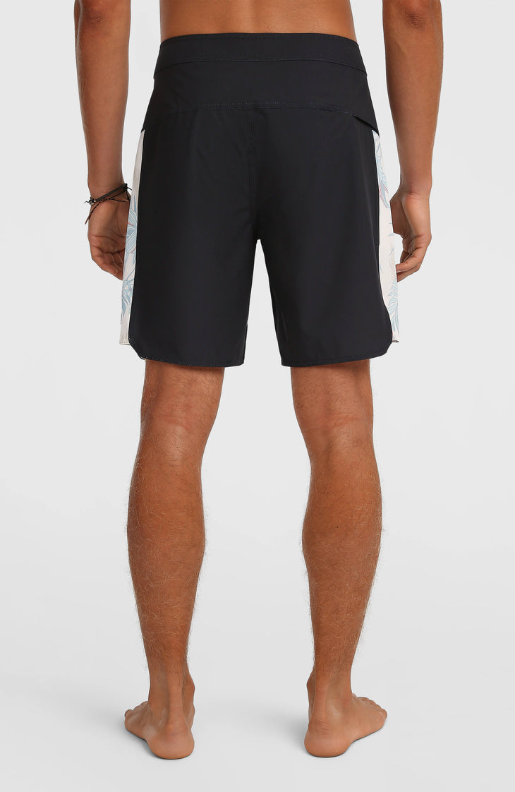 Boardshort Hyperfreak Tech Panel 18 | Black Tech Panel