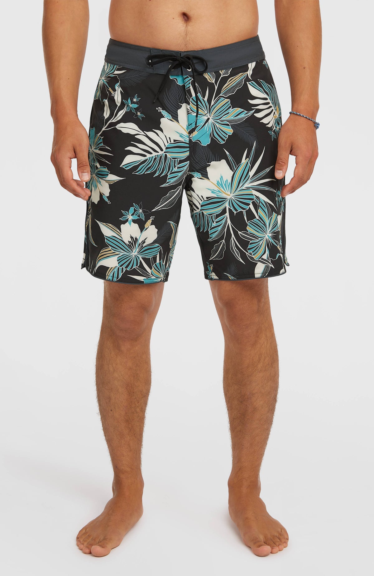 Boardshort Hyperfreak Mysto Scallop 19 | Black Mysto Scallop