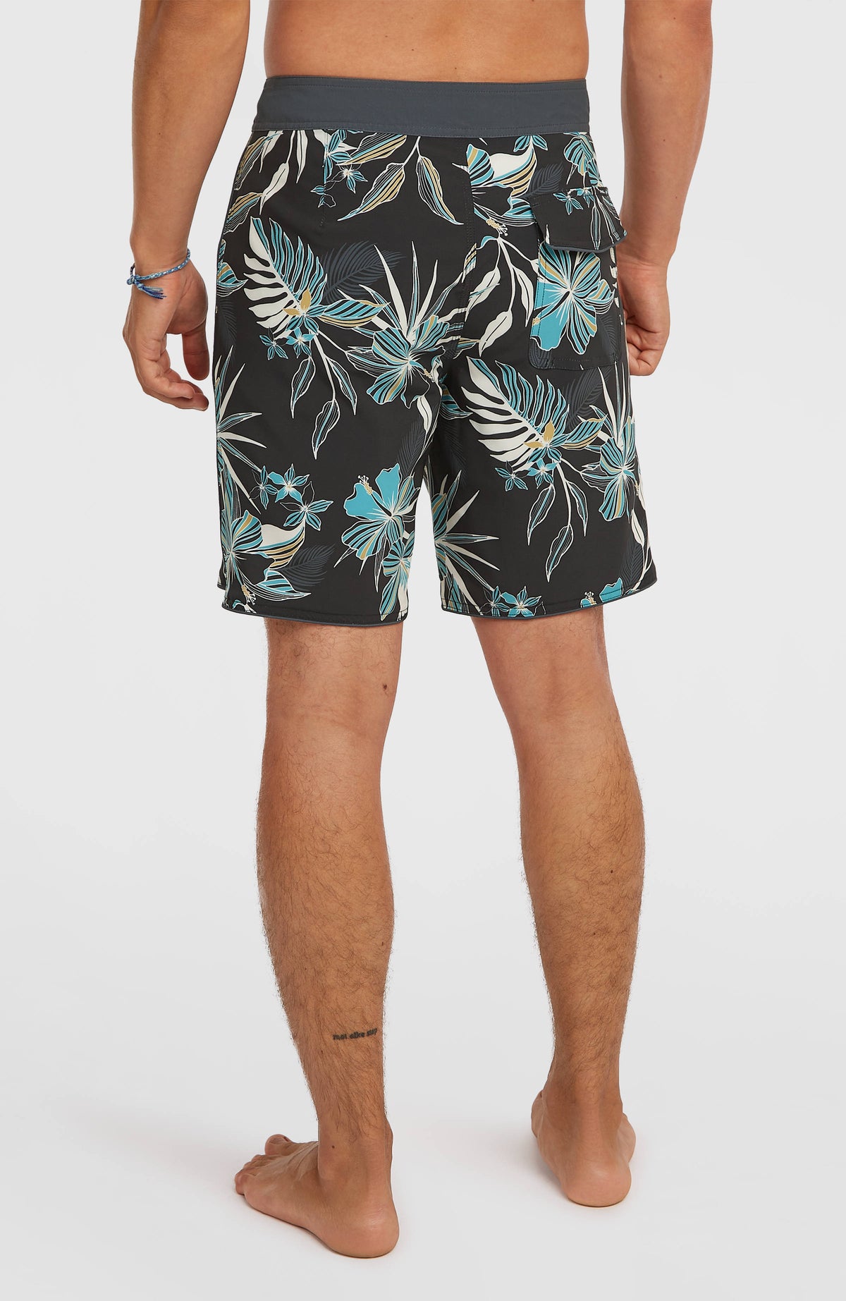 Boardshort Hyperfreak Mysto Scallop 19 | Black Mysto Scallop