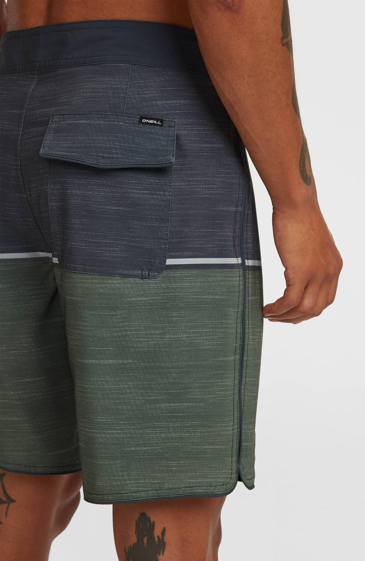 Boardshort Hyperfreak Mysto Block 19 | Dark Olive Mysto Block