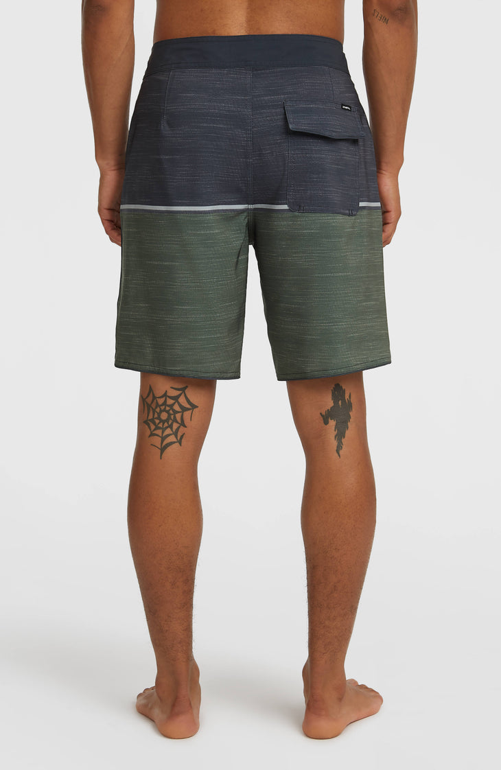 Boardshort Hyperfreak Mysto Block 19 | Dark Olive Mysto Block