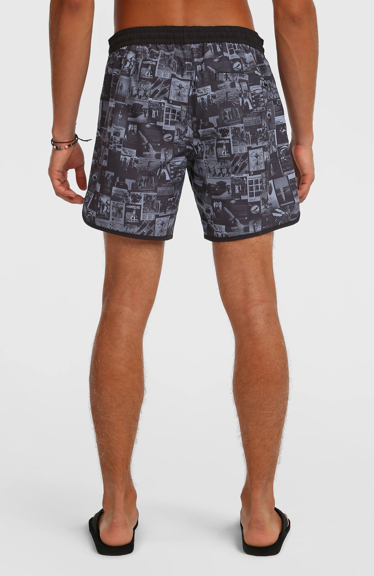 Short de bain O'Riginals Scallop 16 | Black Out Heritage AOP