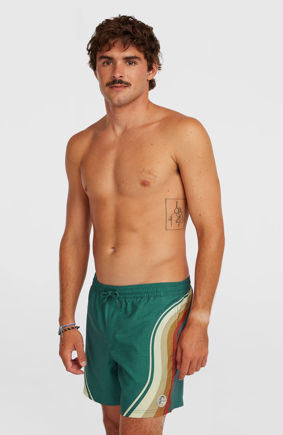 Short de bain O'Riginals Longboard 15 | Green Originals Sideburns