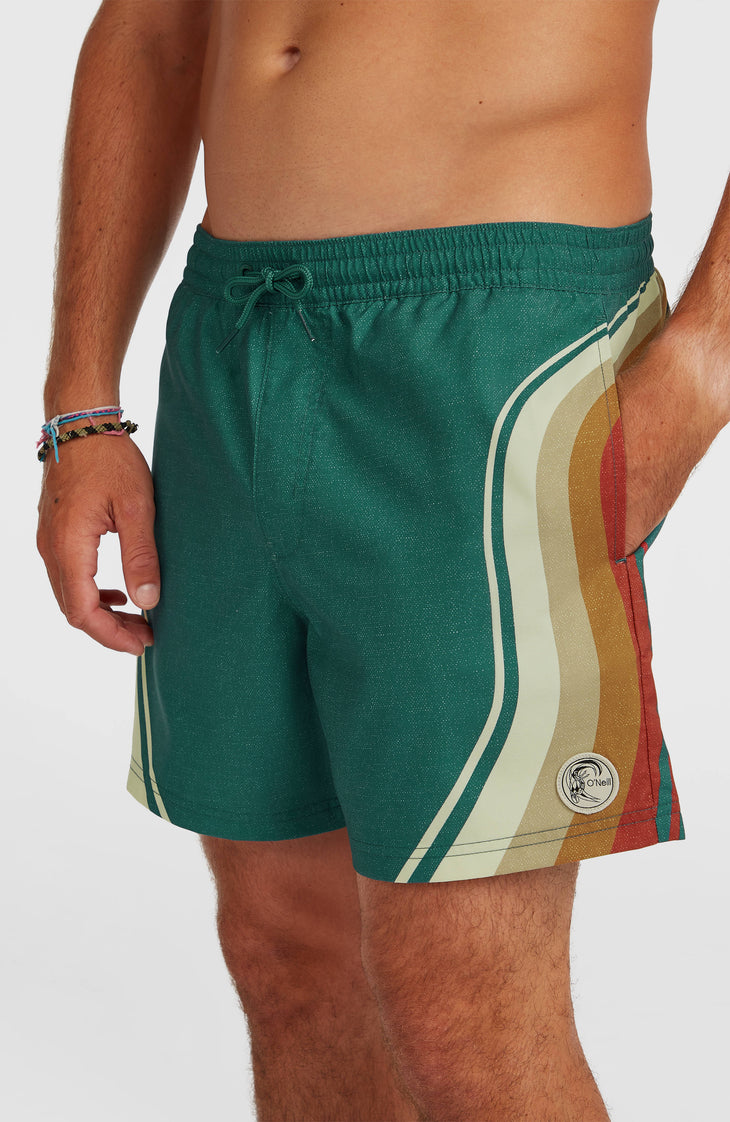 Short de bain O'Riginals Longboard 15 | Green Originals Sideburns