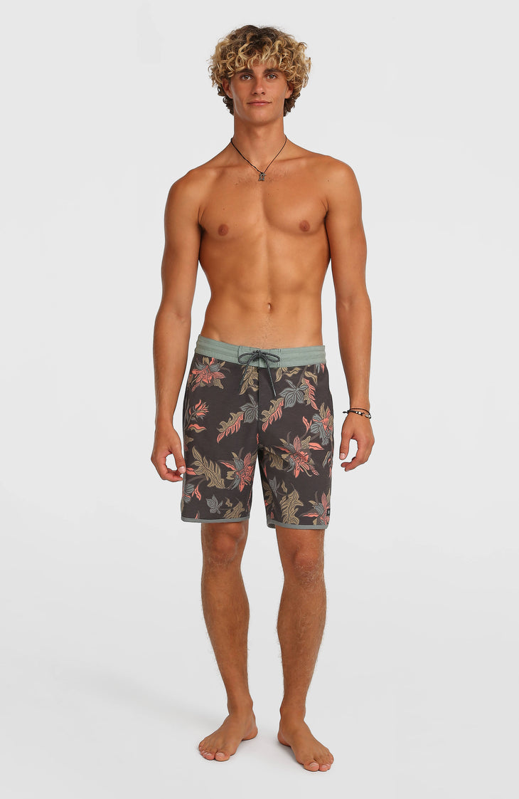 Boardshort Cruzer Scallop 18 | Black Cruzer Scallop