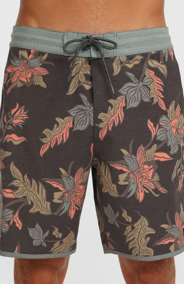 Boardshort Cruzer Scallop 18 | Black Cruzer Scallop