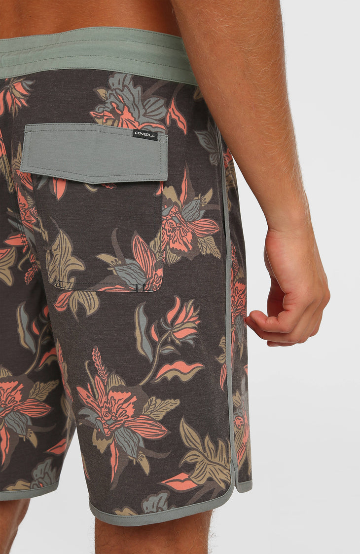 Boardshort Cruzer Scallop 18 | Black Cruzer Scallop