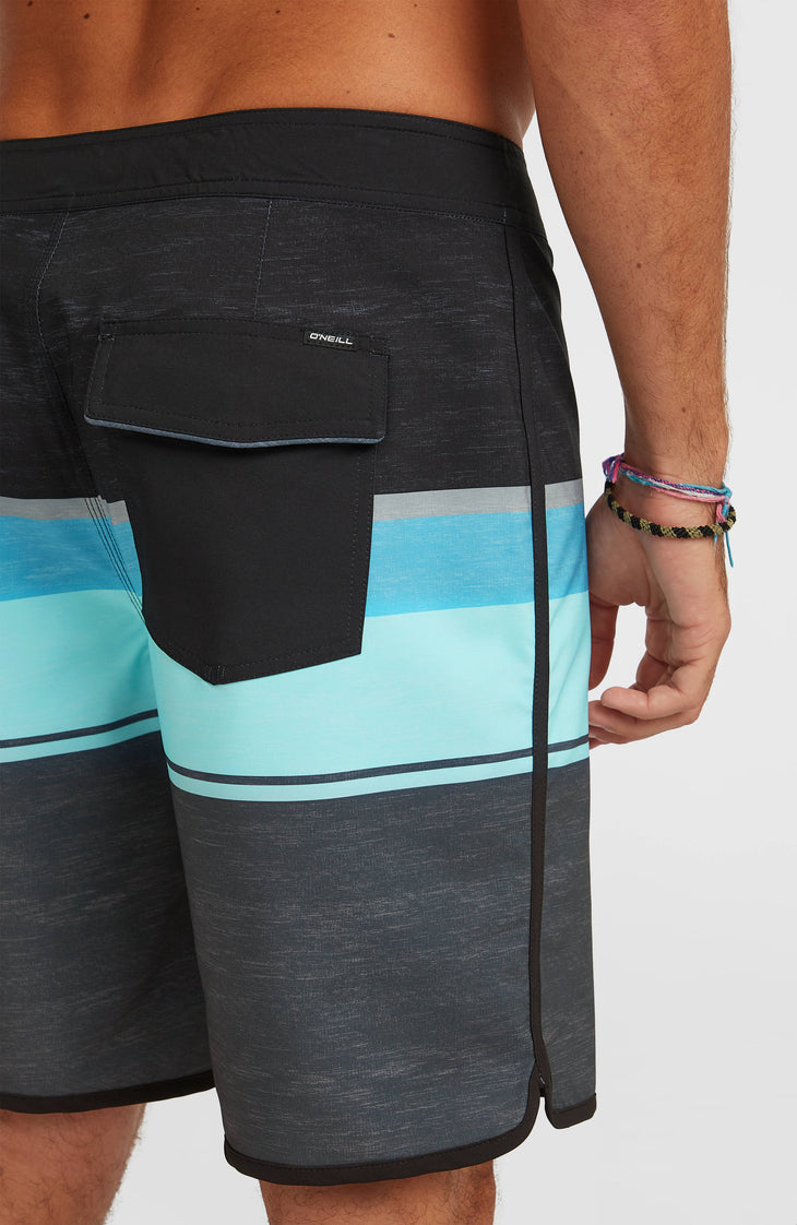 Boardshort Lennox Scallop 19 | Phantom Lennox Scallop
