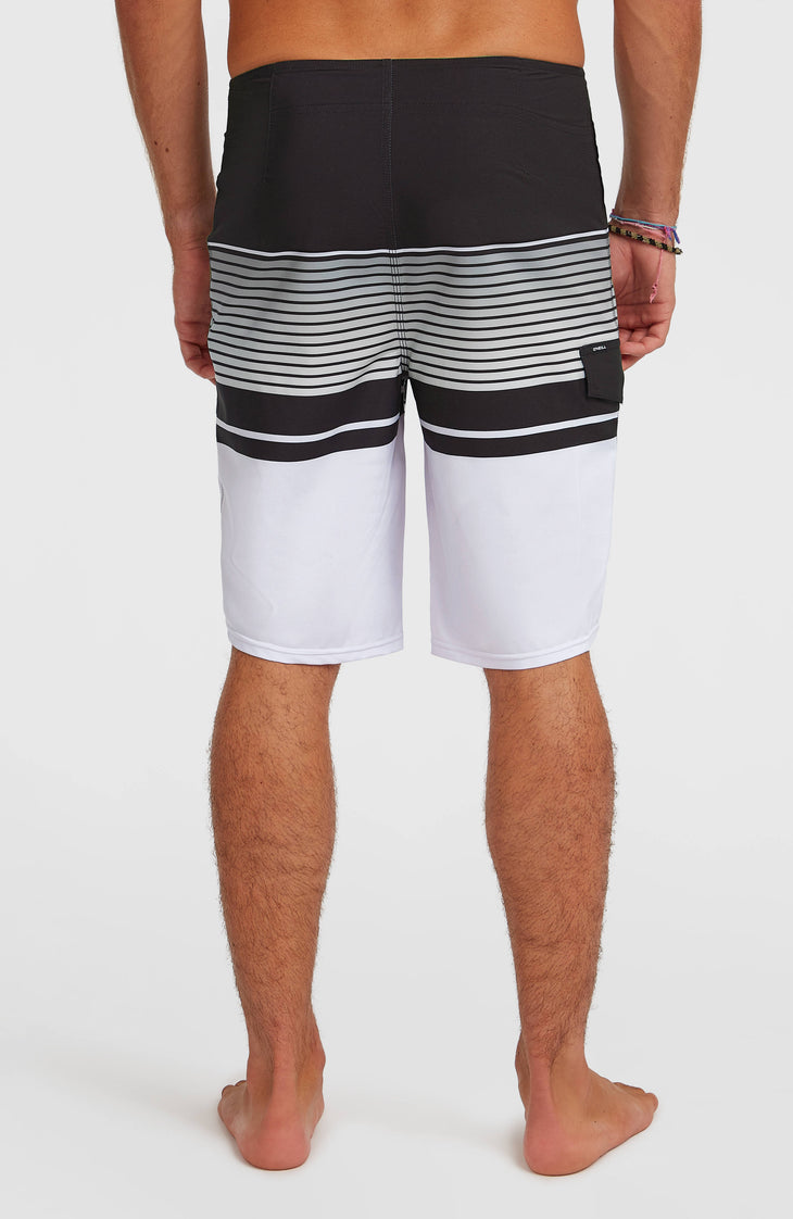 Boardshort Lennox Stripe 21 | White Lennox Stripe