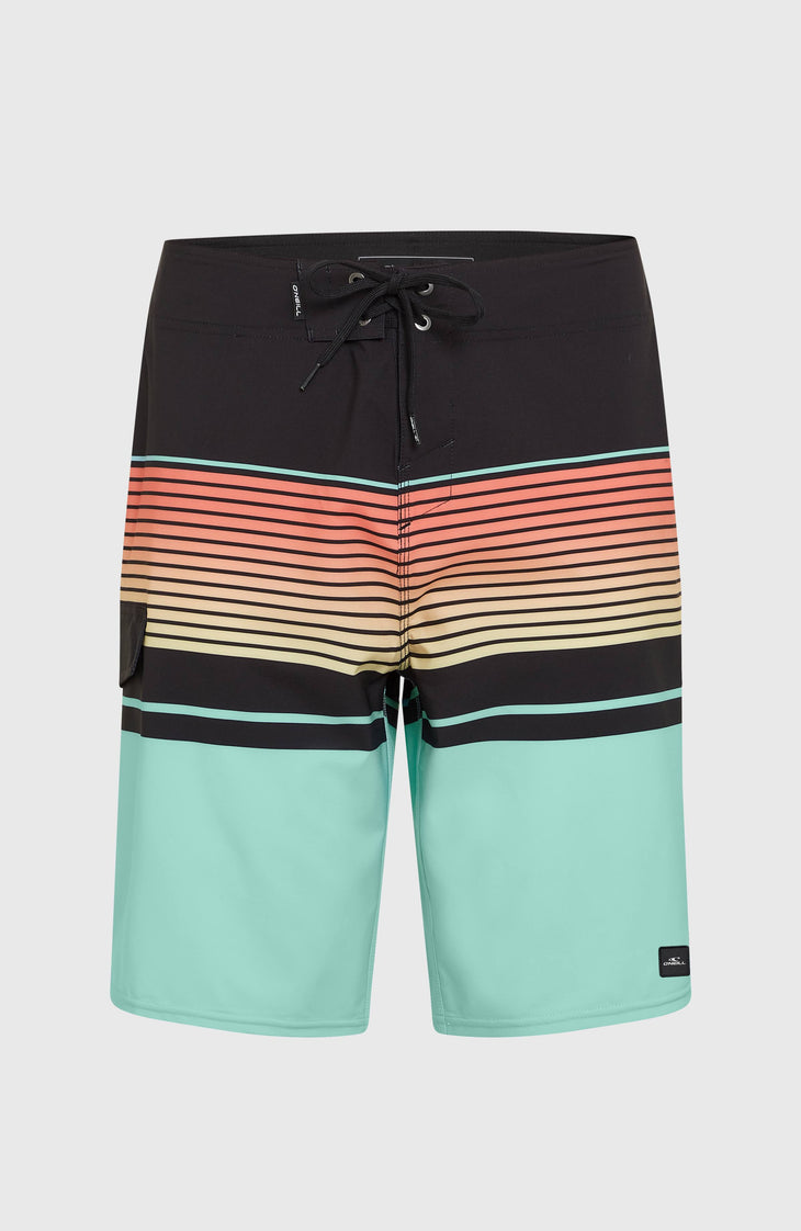 Boardshort Lennox Stripe 21 | Canal Blue Lennox Stripe