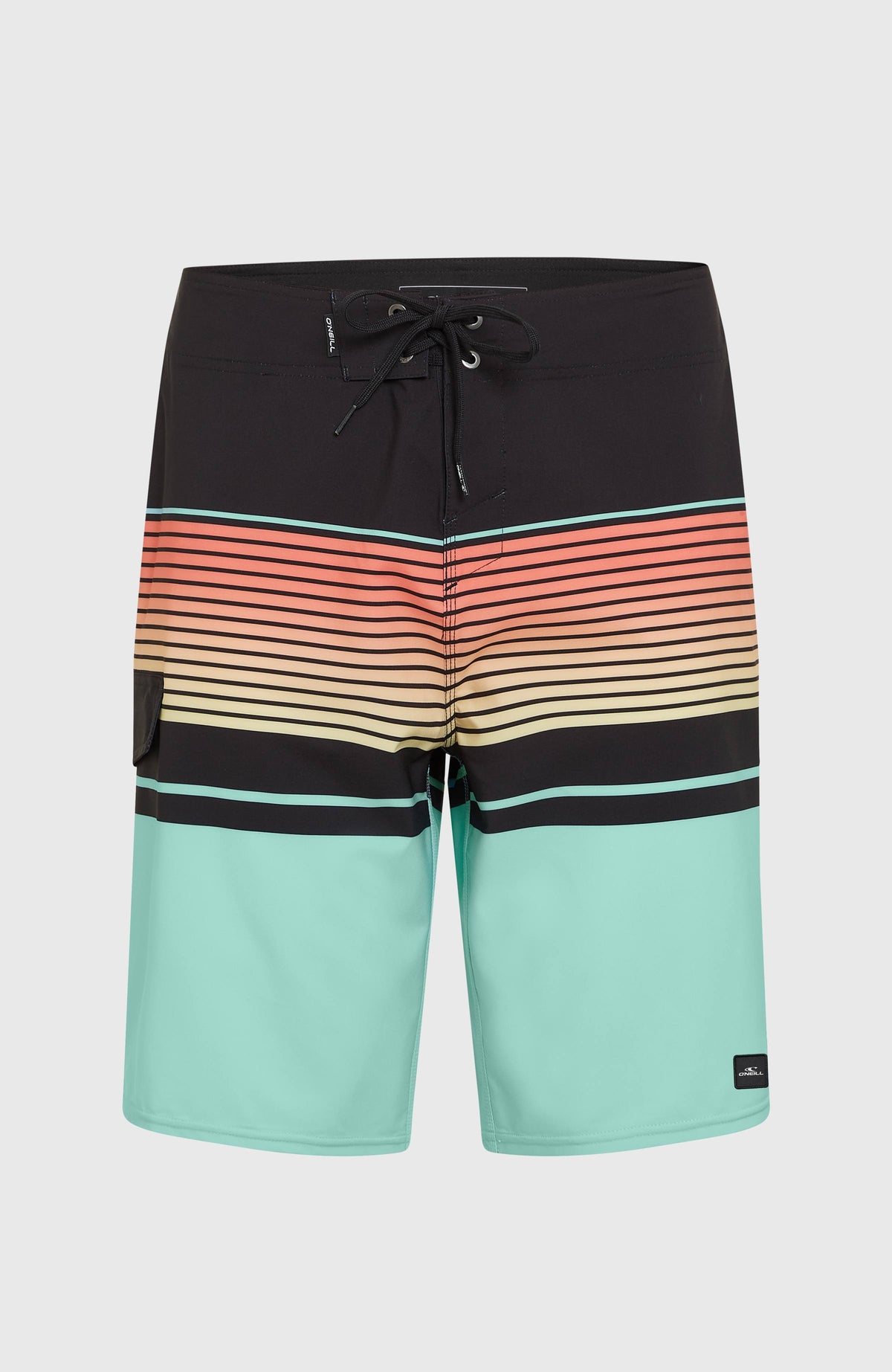 Boardshort Lennox Stripe 21 | Canal Blue Lennox Stripe