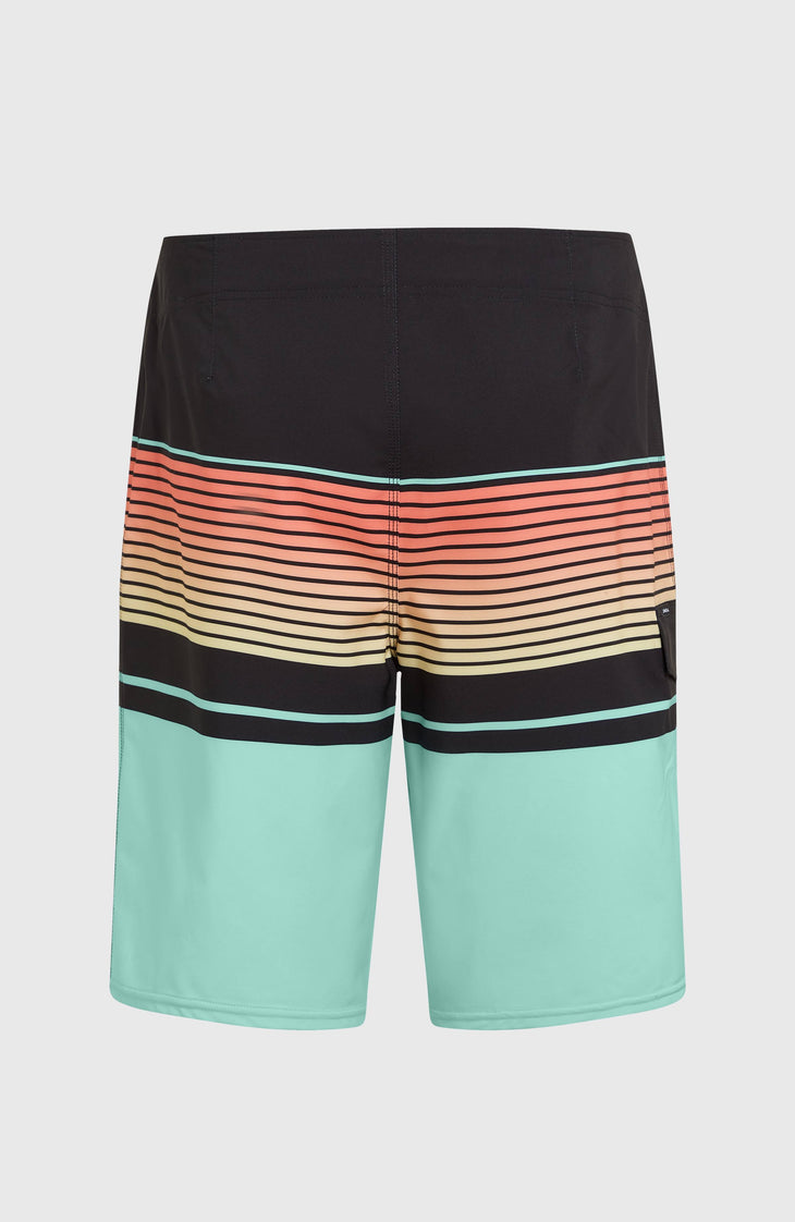 Boardshort Lennox Stripe 21 | Canal Blue Lennox Stripe