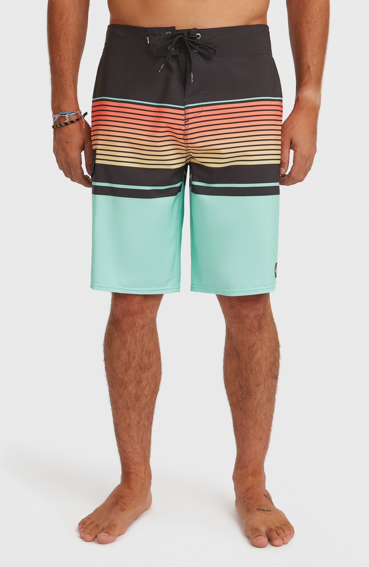 Boardshort Lennox Stripe 21 | Canal Blue Lennox Stripe