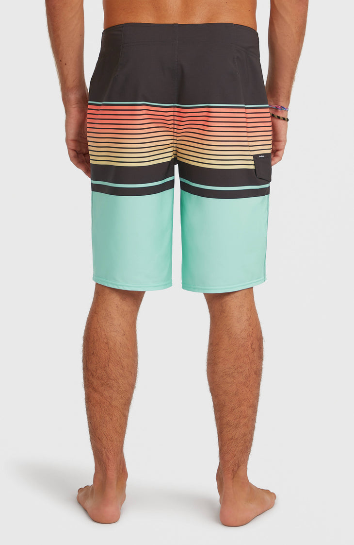 Boardshort Lennox Stripe 21 | Canal Blue Lennox Stripe